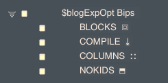 Bips for <b>export options</b>. To turn Bips off, just run the ^do(Stamp, Bips for <b>export options</b>. To turn Bips off, just run the ^do(Stamp,
