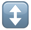vertical scroll emoji